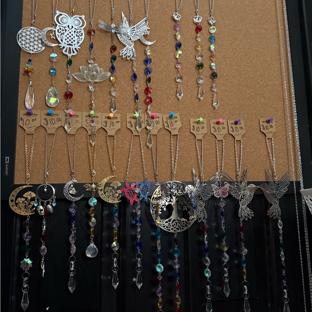 Suncatchers, handmade!
